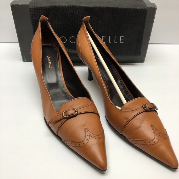 Coccinelle Leather Heels - Picture 1 of 6